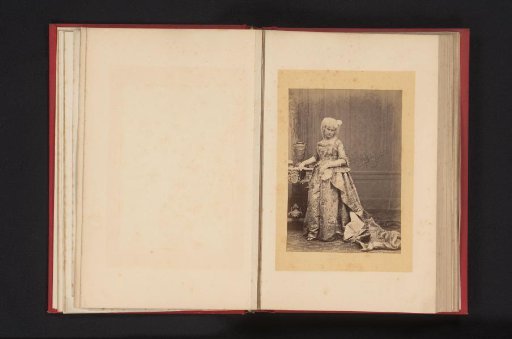 An unknown woman in eighteenth-century dress