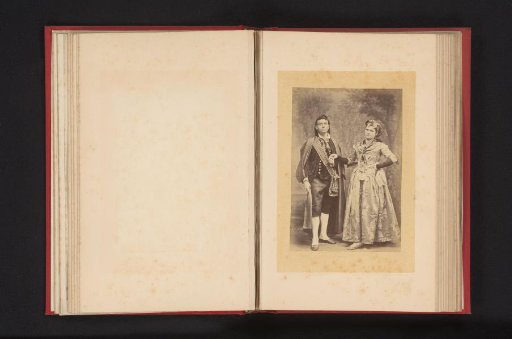 Unknown man and woman in early nineteenth-century dress