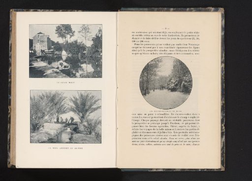 View of the Grand Morin, France, and Four People at a Spring in Algeria