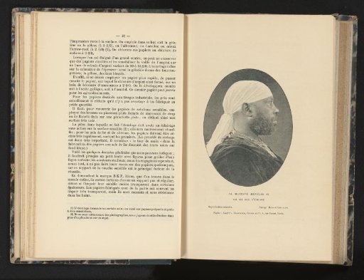 Portrait of Menelik II