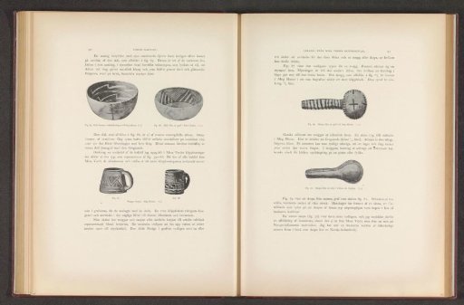 Two spoons or bowls found in Mesa Verde National Park