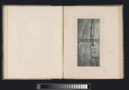 Landscape after a flood