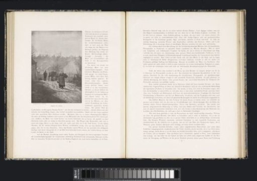 Woman on a village road