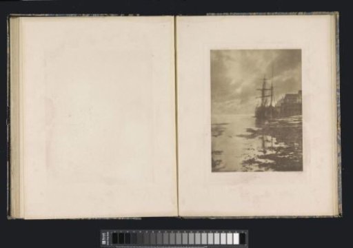 View of two ships at a quay