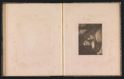 Portrait of an unknown woman and her daughter