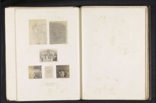 Six photographic reproductions of a publication by the Arundel Society with images of saints