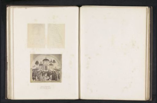 Three photographic reproductions of a publication by the Arundel Society with images by Pinturicchio