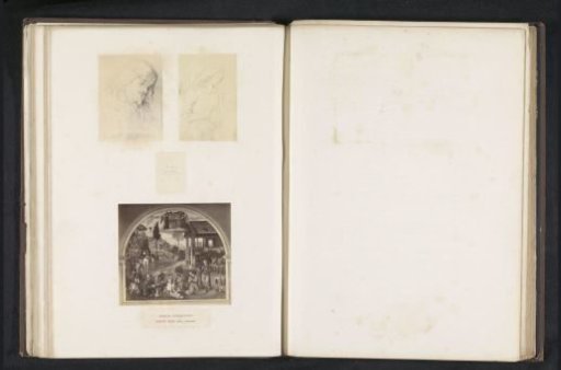 Six photographic reproductions of a publication by the Arundel Society with prints after Pinturicchio