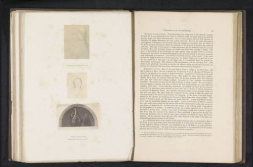 Three photographic reproductions of a publication by the Arundel Society with a painting of the Madonna and Child