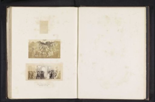 Three photographic reproductions of a publication by the Arundel Society with frescoes by Raphael and Ghirlandaio