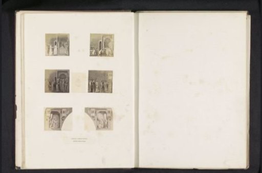 Seven photographic reproductions of a publication by the Arundel Society with prints after Giotto