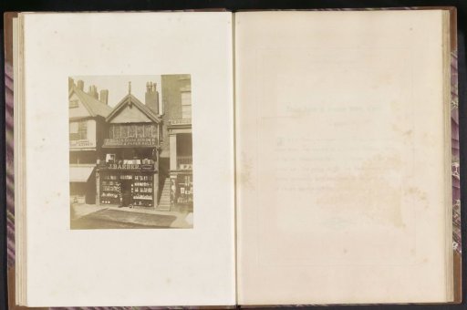 View of a shop in Eastgate Street in Chester