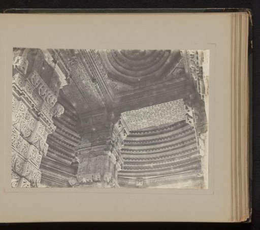 Interior of the Dome of the Great Sasbahu Temple
