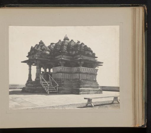 View of the Small Sasbahu Temple