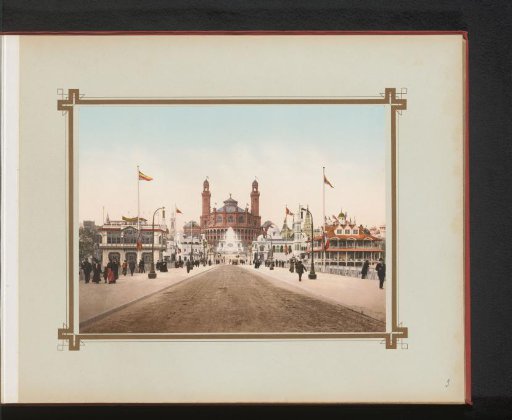 Palais du Trocadéro during the World's Fair of 1900 in Paris