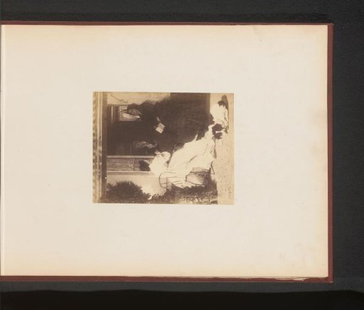 Photographic Reproduction of Conversation in the Garden by Alfred Stevens