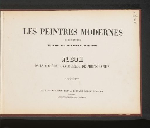 The Modern Painters Photographed