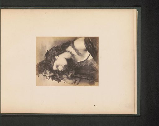 Photographic reproduction of La Bacchante by Jan Frans Portaels