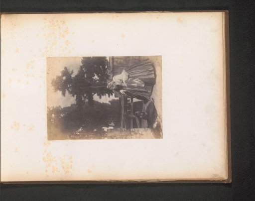 Photographic reproduction of L'Aumone by Auguste Serrure