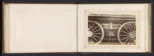Wheels of a steam locomotive