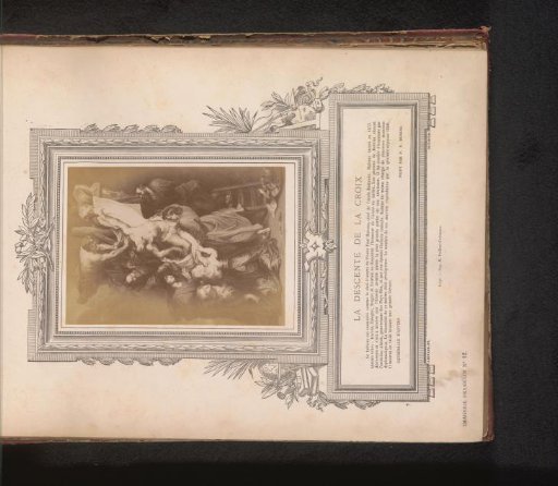 Photographic reproduction of The Descent from the Cross by Peter Paul Rubens
