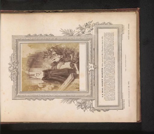 Photographic reproduction of Le Mal Saint Martin by Charles Soubre
