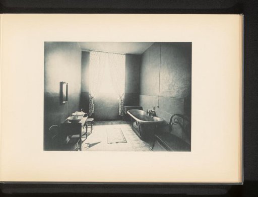 Bathroom at the Heustrich-les-bains baths near Spiez, Switzerland