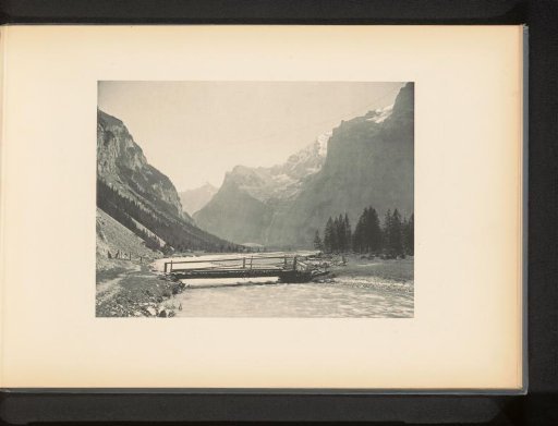 View of the surroundings of Kandersteg, Switzerland