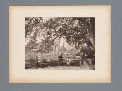 Terrace of a Residence and a Waterfall at Berlingen