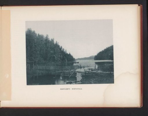 View of a canoe being launched