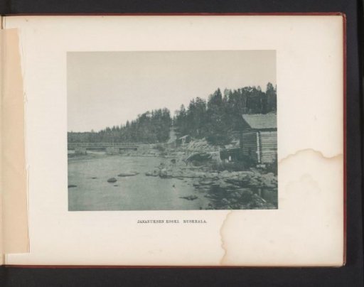 View of a river in Ruskeala