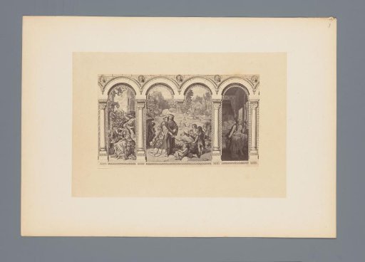 Photographic reproduction of a scene from the fairy tale The Seven Ravens by the Brothers Grimm, by Moritz von Schwind