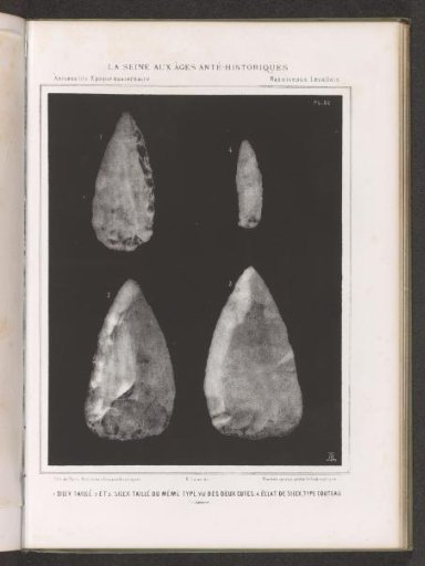 Chipped flints and a flint flake