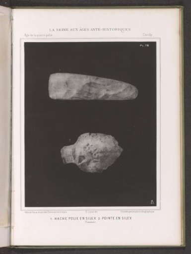 Polished Axe and Flint Arrowhead