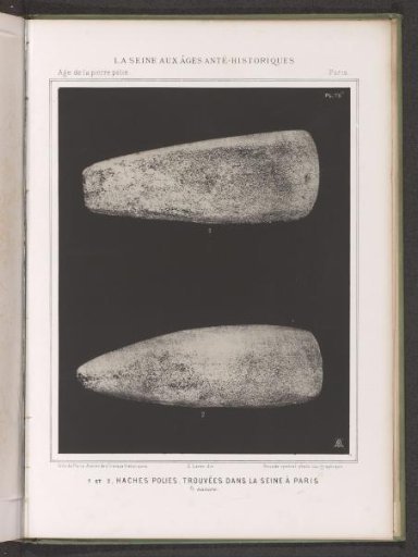 Polished Axes Found in the Seine in Paris