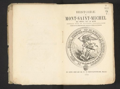 History of Mont-Saint-Michel at the Peril of the Sea