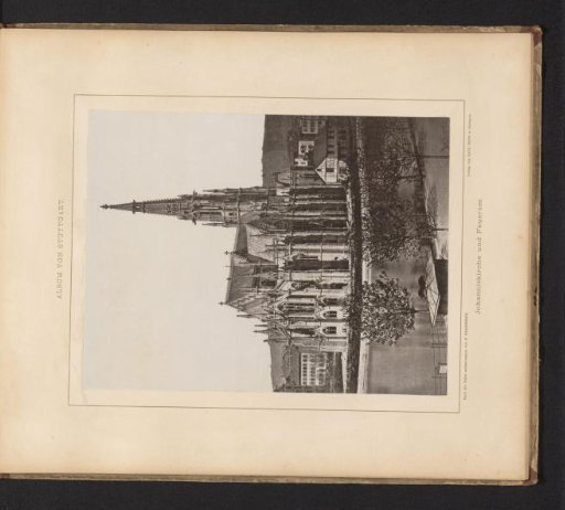 View of the Johannes Church in Stuttgart, Germany