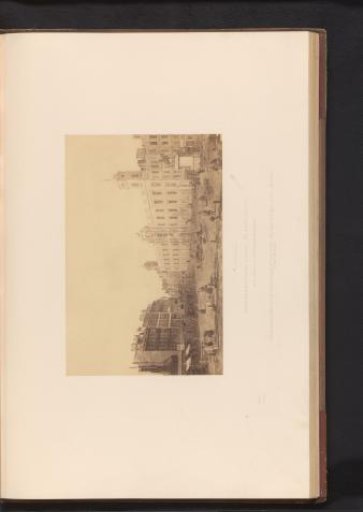 Photographic reproduction of Northumberland House by Canaletto