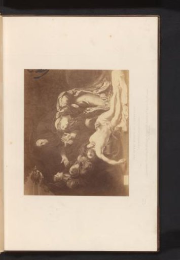 Photographic reproduction of The Three Marys by Annibale Carracci