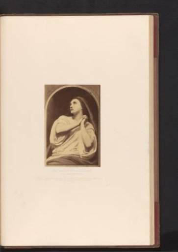 Photographic reproduction of a painting of Mary Magdalene by Ary Scheffer