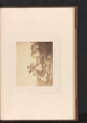 Photographic reproduction of The Pet of the Common by John Callcott Horsley