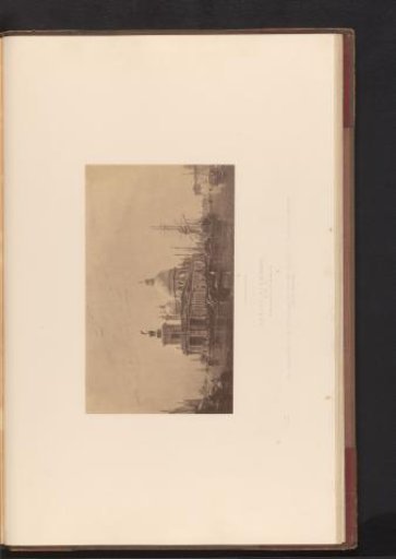 Photographic reproduction of a watercolour of a view of Venice by Edward William Cooke