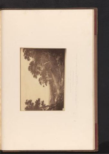 Photographic reproduction of a painting of a landscape by Patrick Nasmyth
