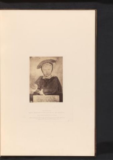 Photographic reproduction of a painting of a portrait of Edward VI as a child by Hans Holbein II