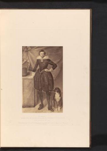 Photographic reproduction of a painting of a portrait of Henry I of Guise by Frans Pourbus II