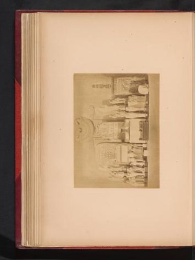 Various monuments in the Boulaq Museum in Cairo, Egypt