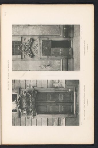 Two entrance portals of buildings in Vienna