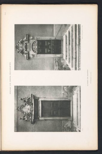 Two entrance portals of the Piaristenkloster in Vienna