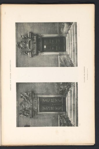Two entrance portals of the Piaristenkloster in Vienna