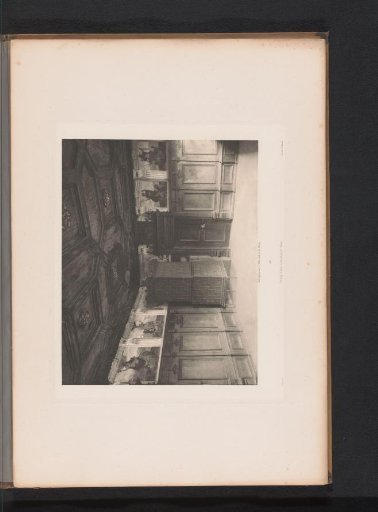 View of a room in Velthurns Castle near Bressanone, Italy